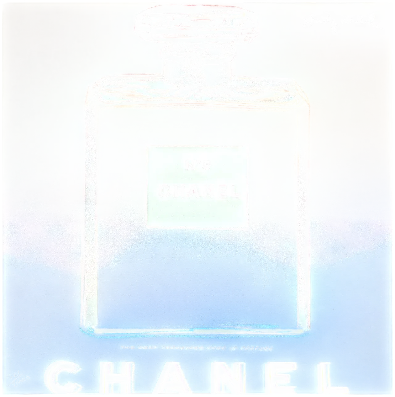 Chanel No.5 di Andy Warhol, lithografia, '900 9