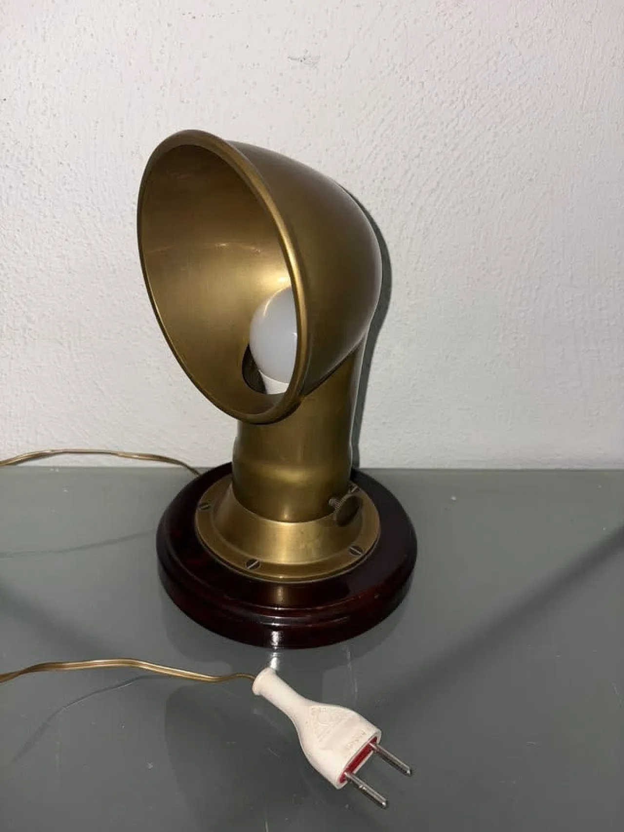 Lampada navale in ottone 7