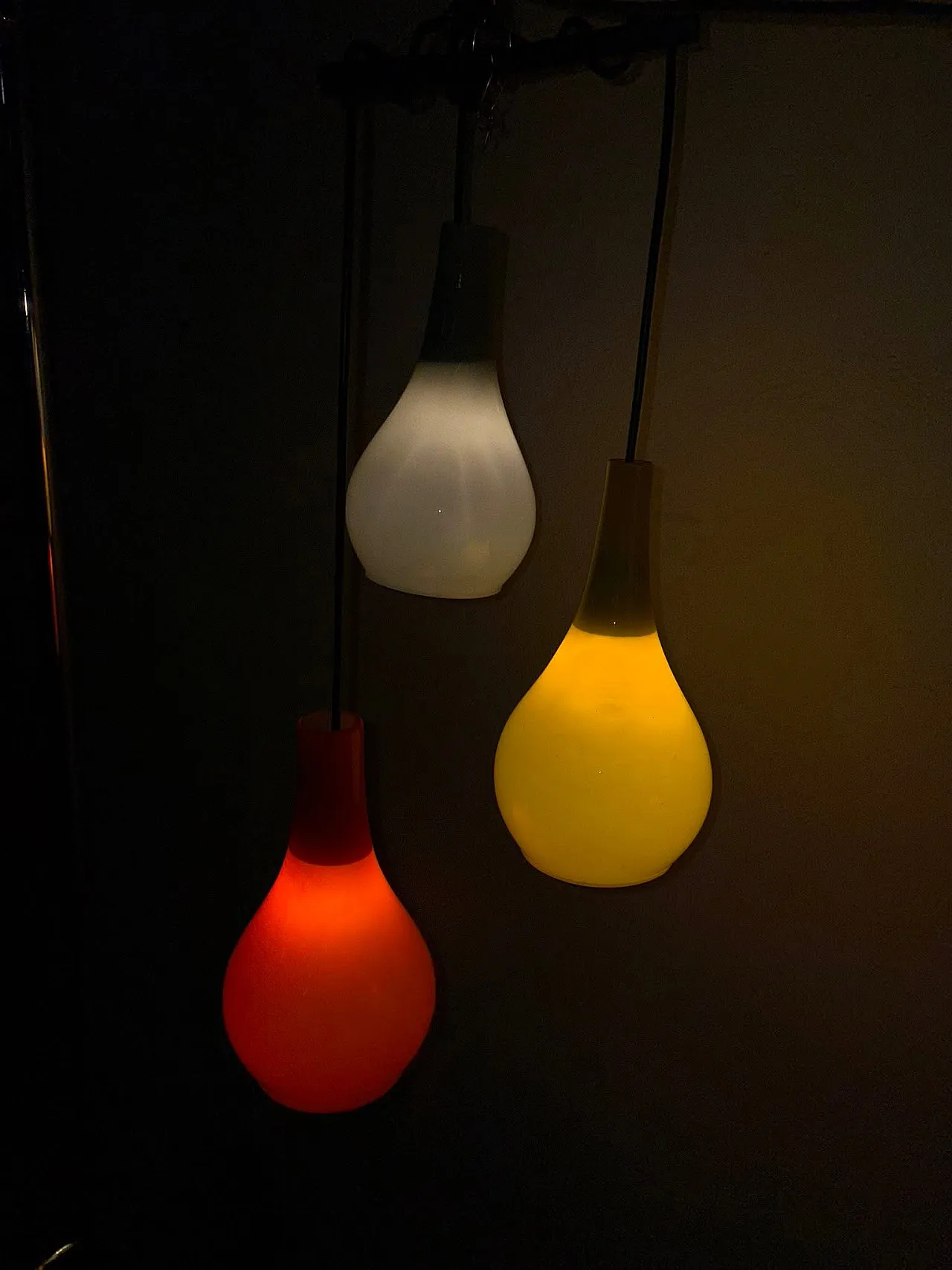 Pair of chandeliers by Gino Vistosi, 50s 5