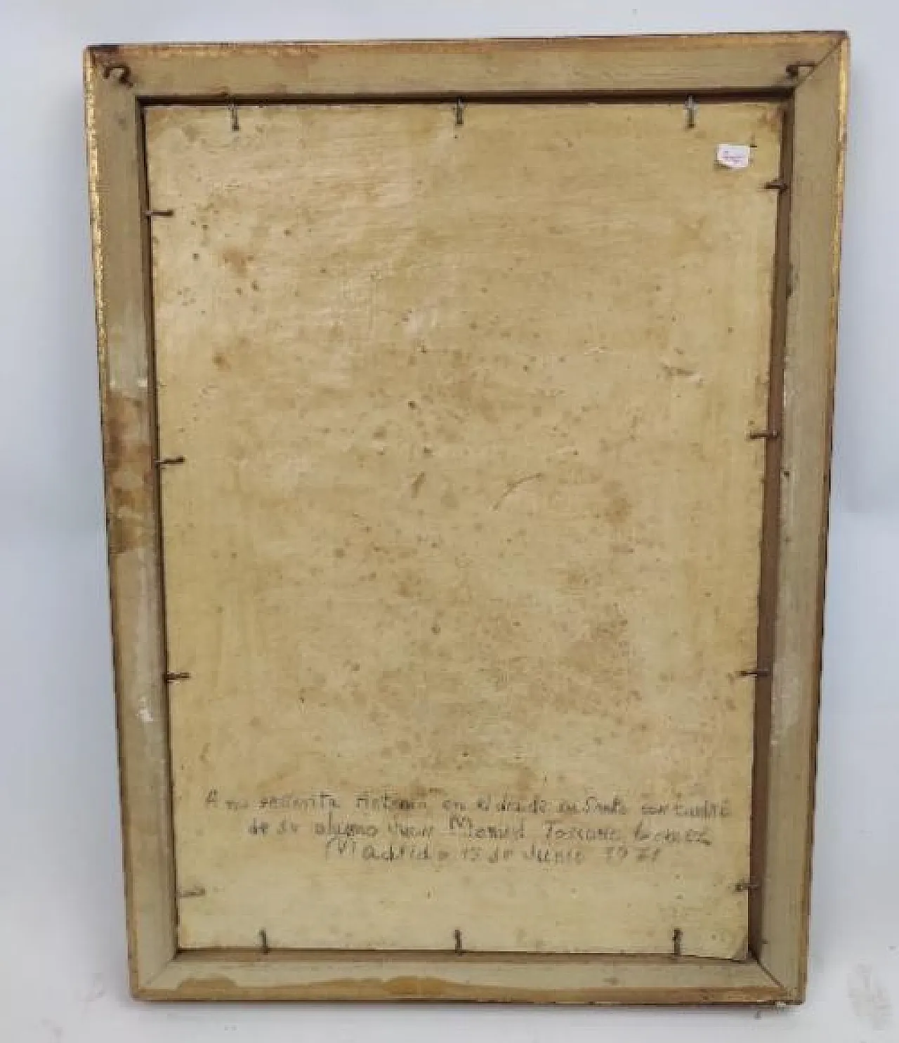 Oil painting still life bouquet of flowers, 20th Century 4