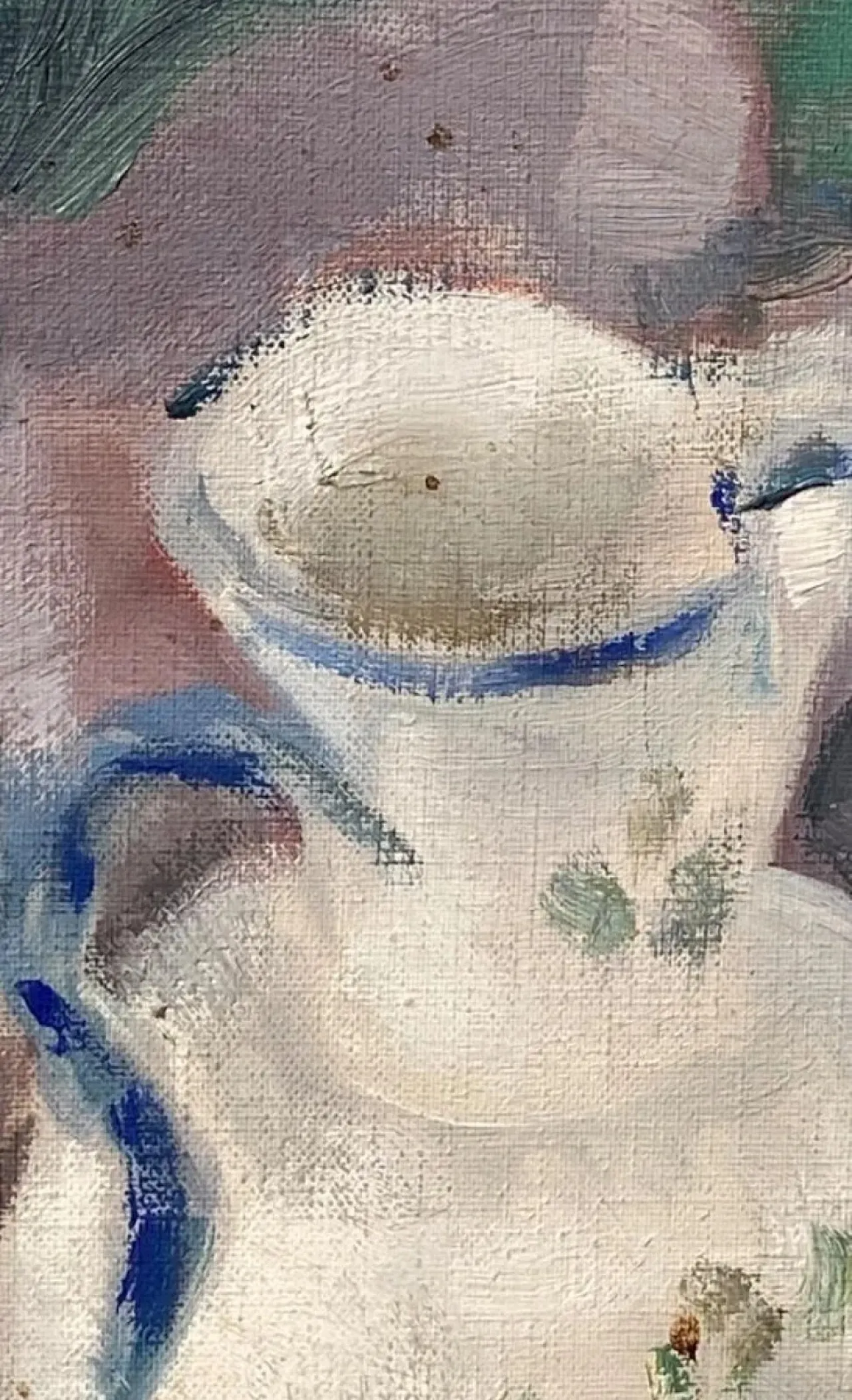 Cups, impressionist still life oil painting, 20th Century 6