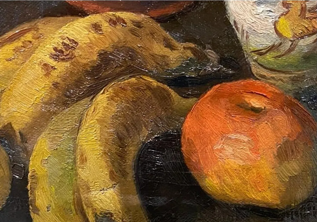 Impressionist fruit still life oil painting, 20th century 5