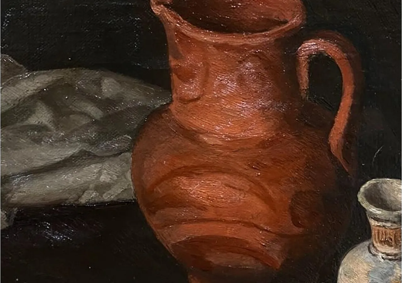 Impressionist fruit still life oil painting, 20th century 6