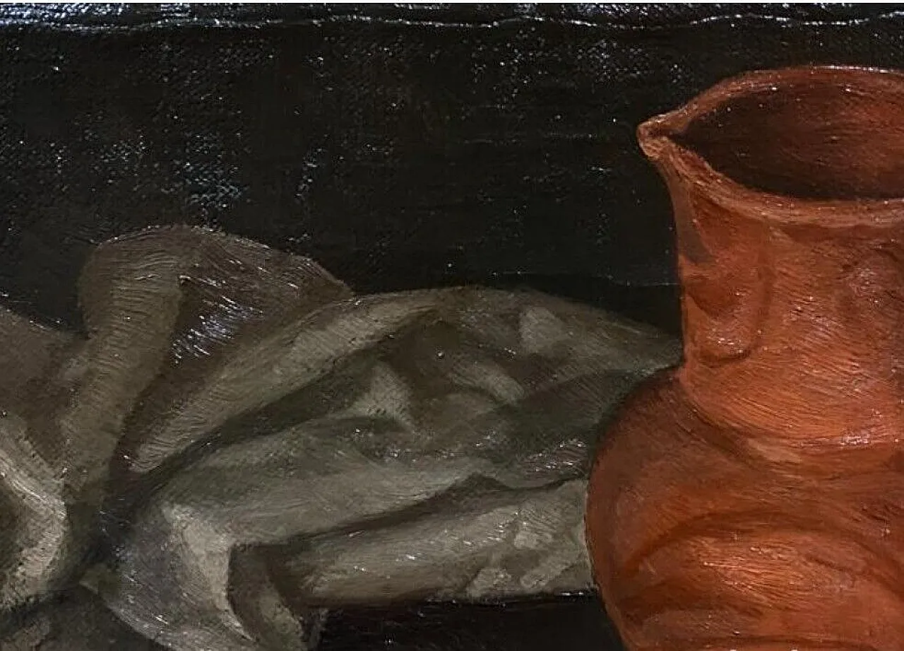 Impressionist fruit still life oil painting, 20th century 7