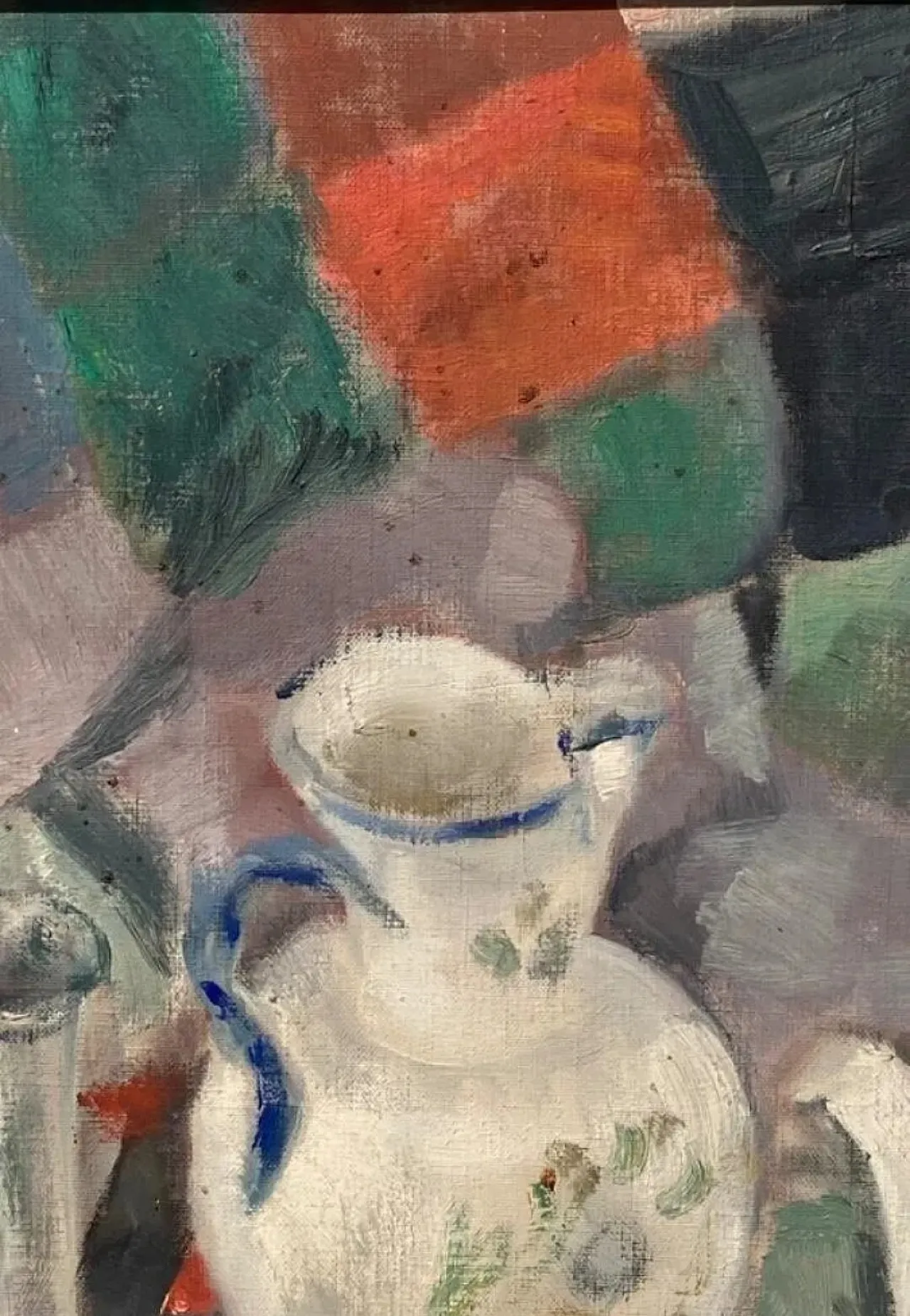 Cups, impressionist still life oil painting, 20th Century 9