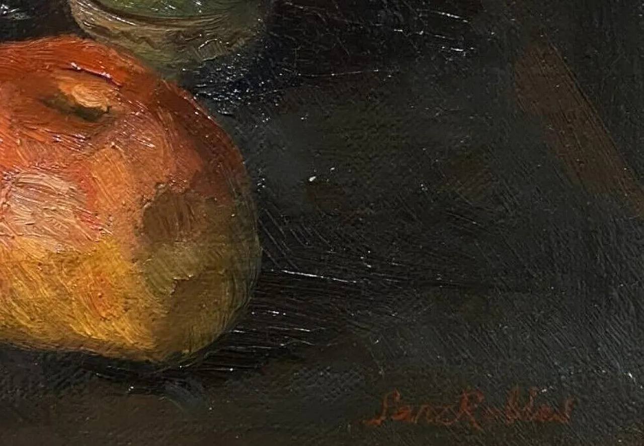 Impressionist fruit still life oil painting, 20th century 10