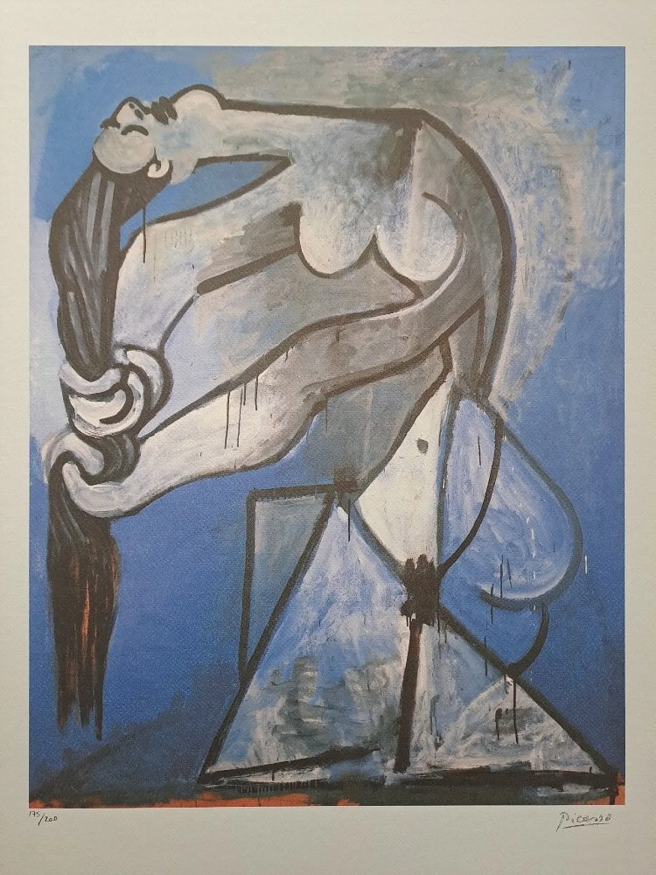 Nuda che si strappa i capelli di Pablo Picasso, anni '50 1
