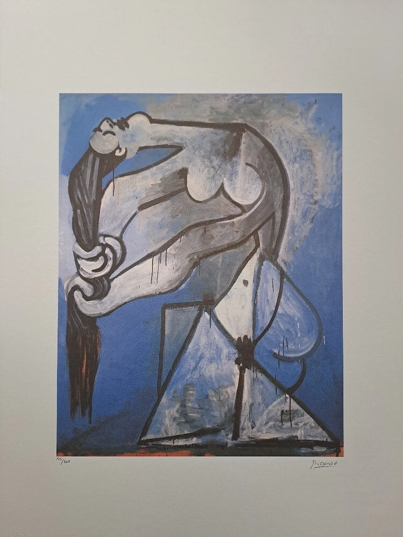 Nuda che si strappa i capelli di Pablo Picasso, anni '50 2