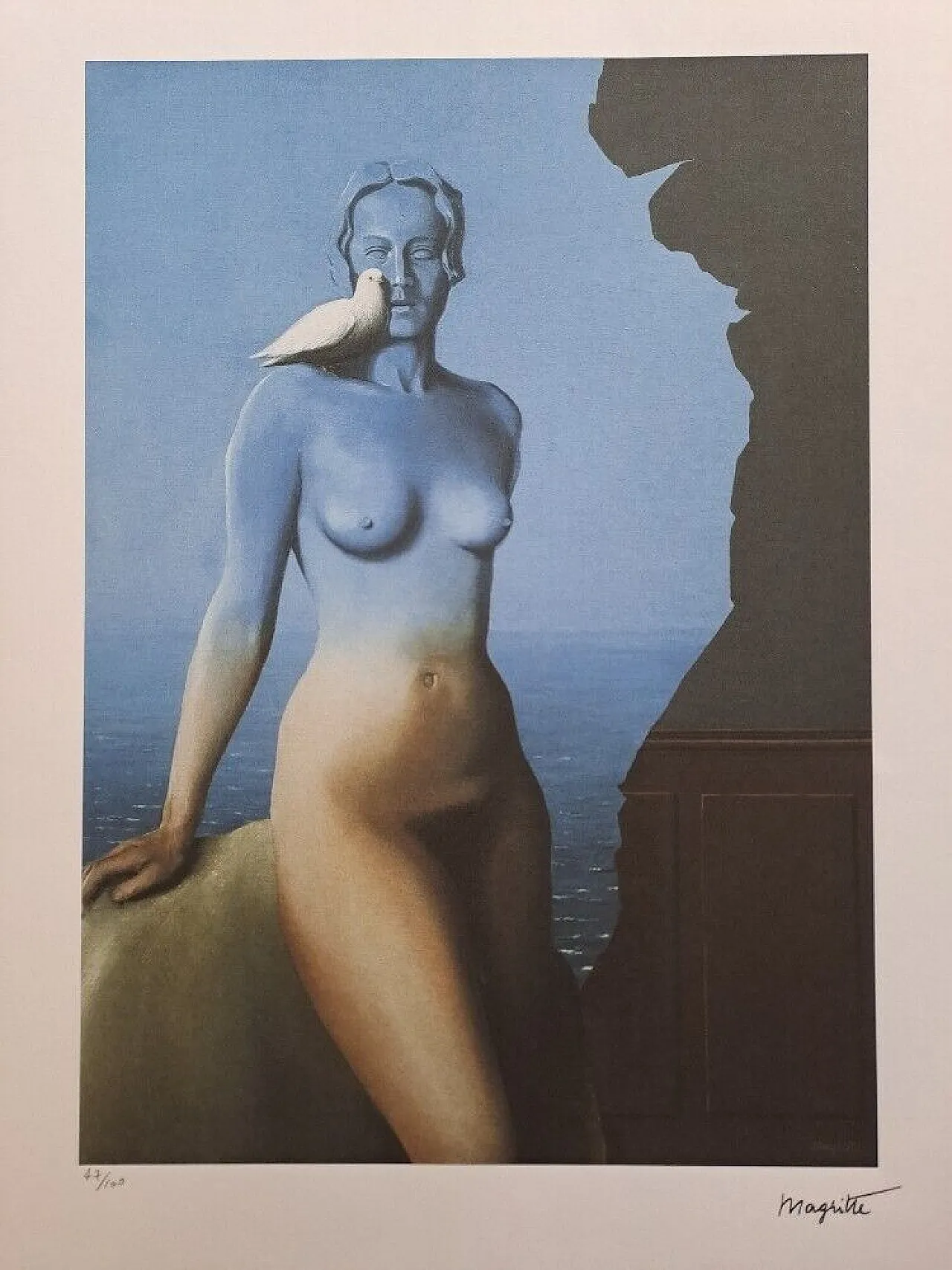 Black Magic by Rene Magritte Signed, 20th century 1