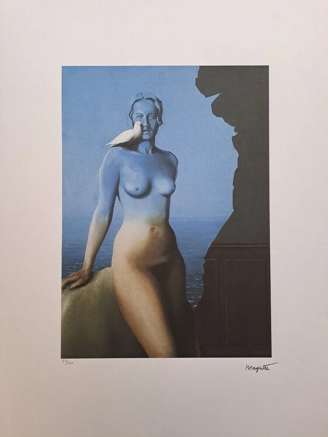 Black Magic by Rene Magritte Signed, 20th century 2