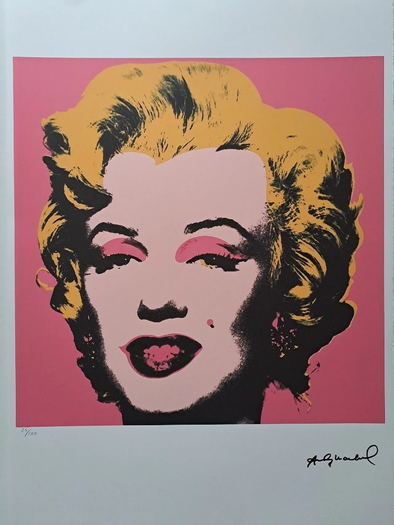 Marilyn Monroe di Andy Warhol, litografia, '900 1