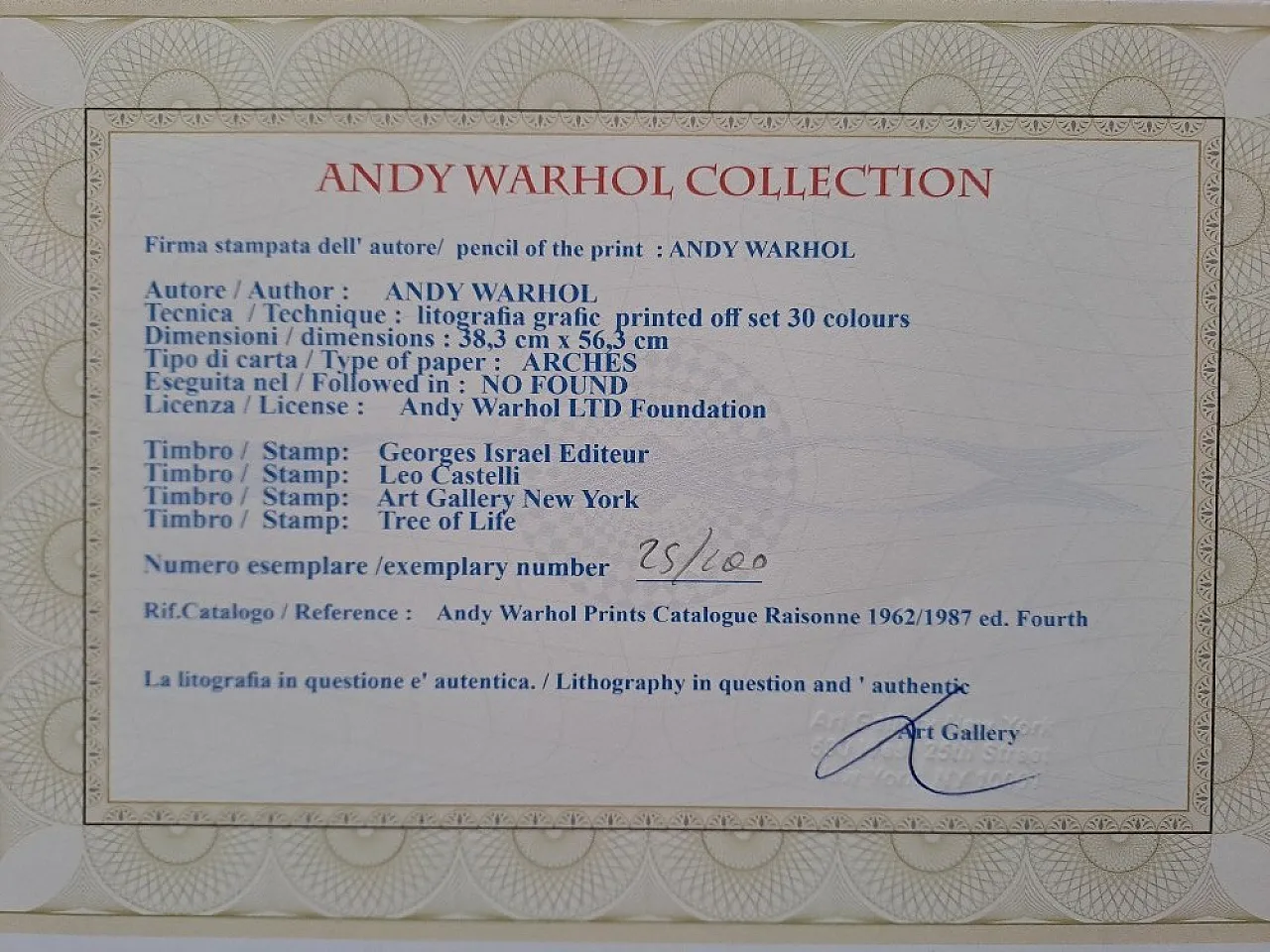 Campbells Soup Can by Andy Warhol, lithograph, 20th century 3