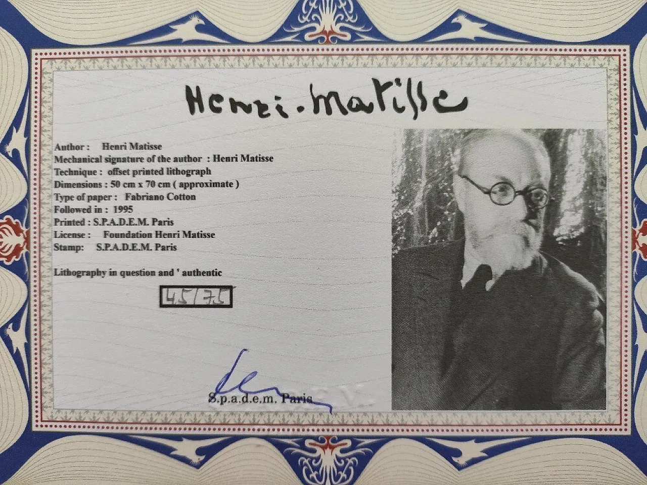 Blue Nude di Henri Matisse, '900 2