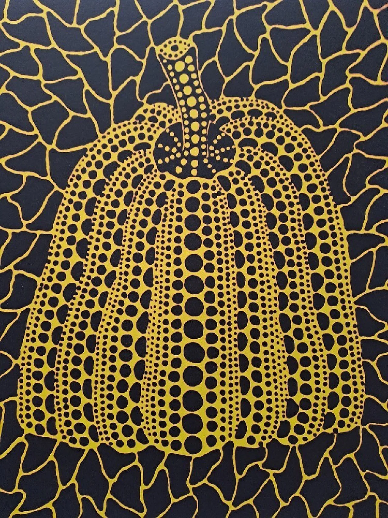 Pumpkin lithograph by Yayoi Kusama, 20th century 3