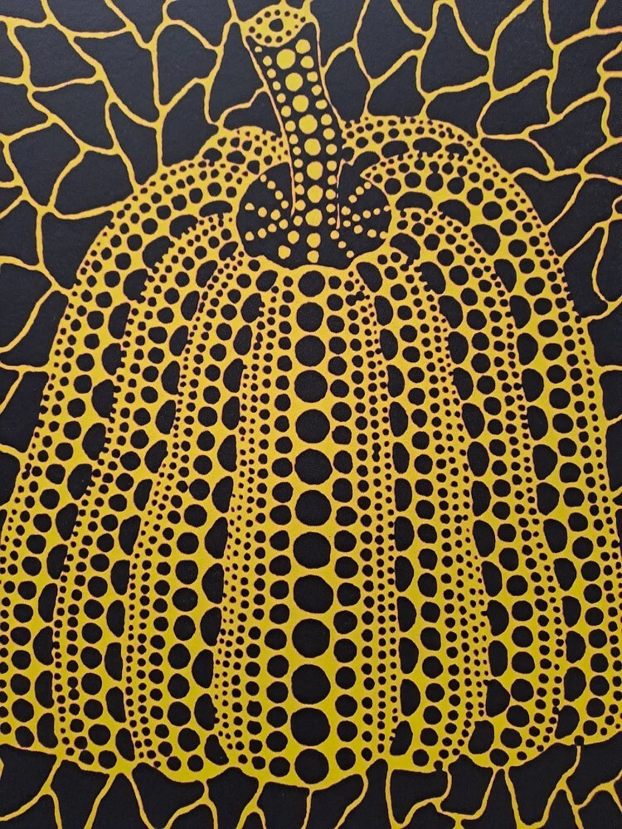 Pumpkin lithograph by Yayoi Kusama, 20th century 4