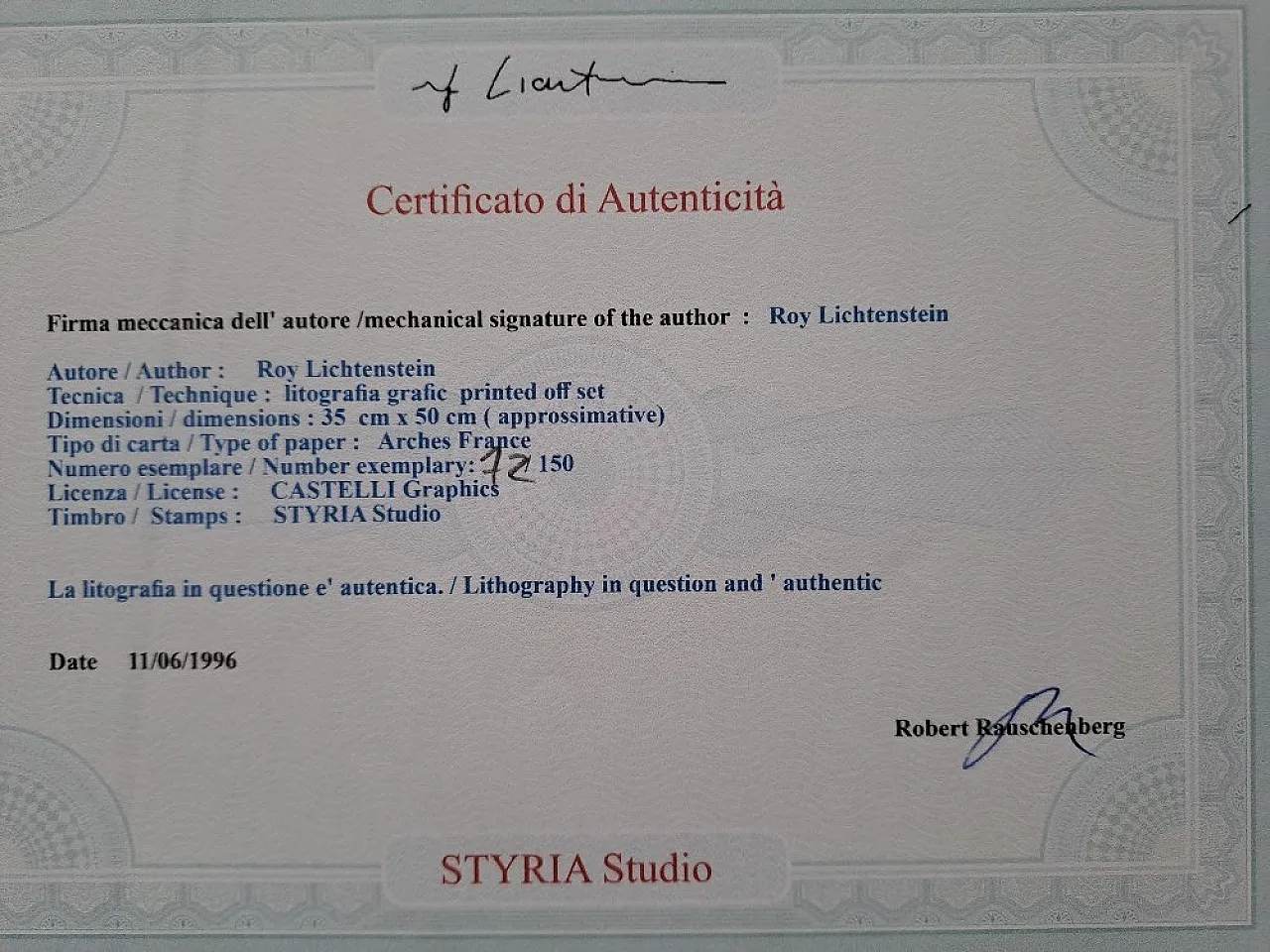 Nude Reading by Roy Lichtenstein, 20th century 4