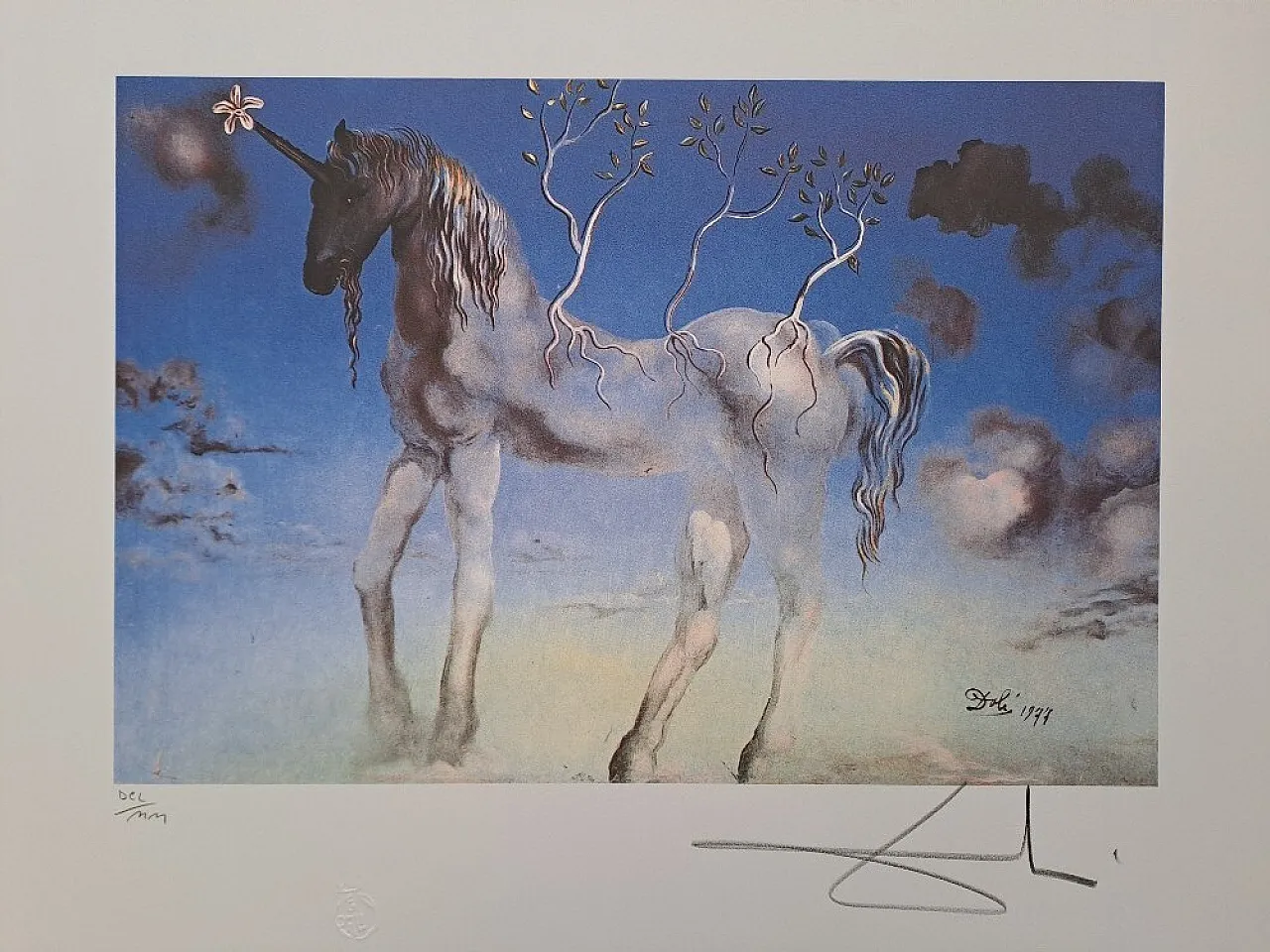 Very Special Unicorn by Salvador Dali, lithograph, 20th century 2