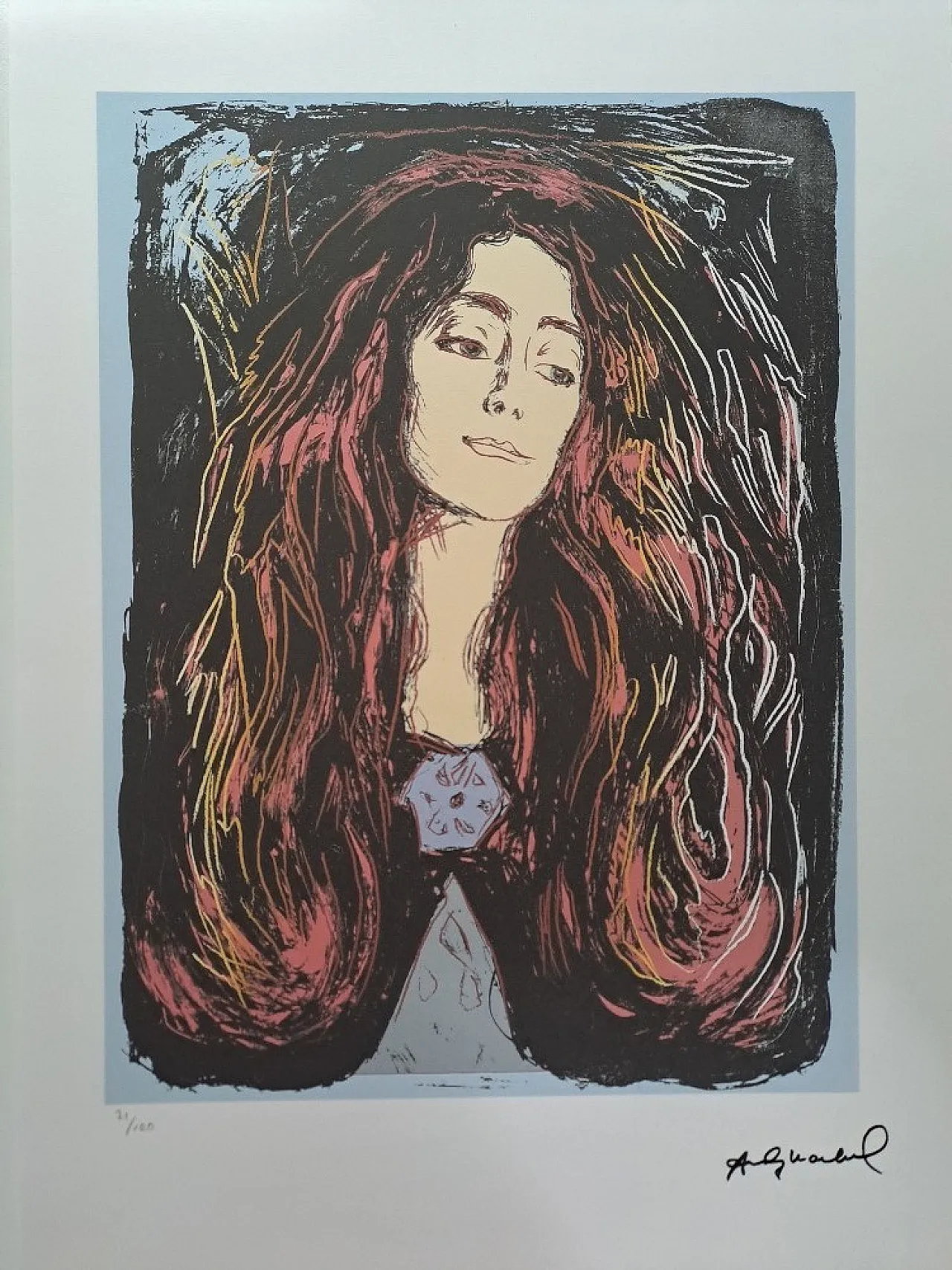 Ritratto di Andy Warhol, anni '80 1