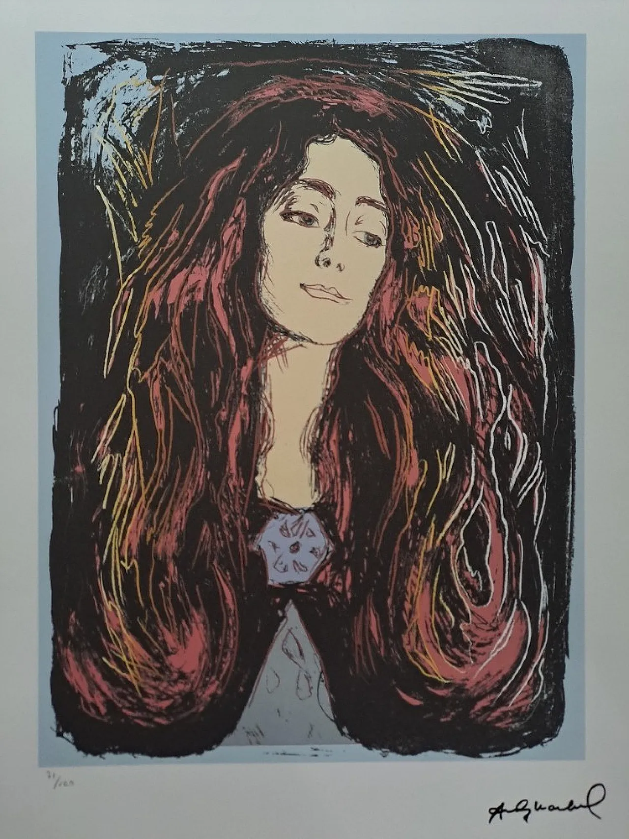 Ritratto di Andy Warhol, anni '80 2