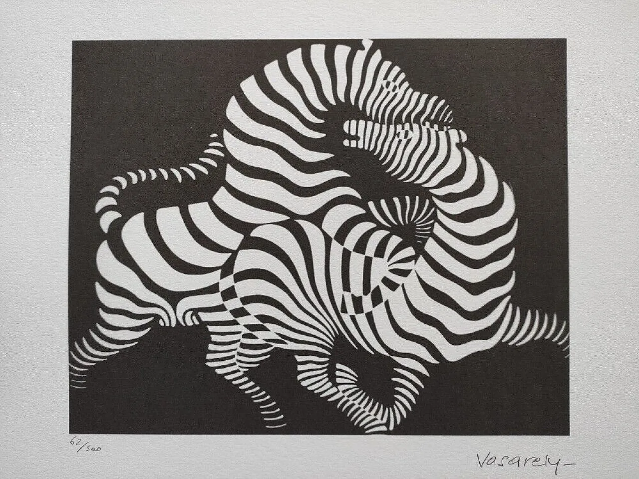 Zebre giocose di Victor Vasarely, '900 1