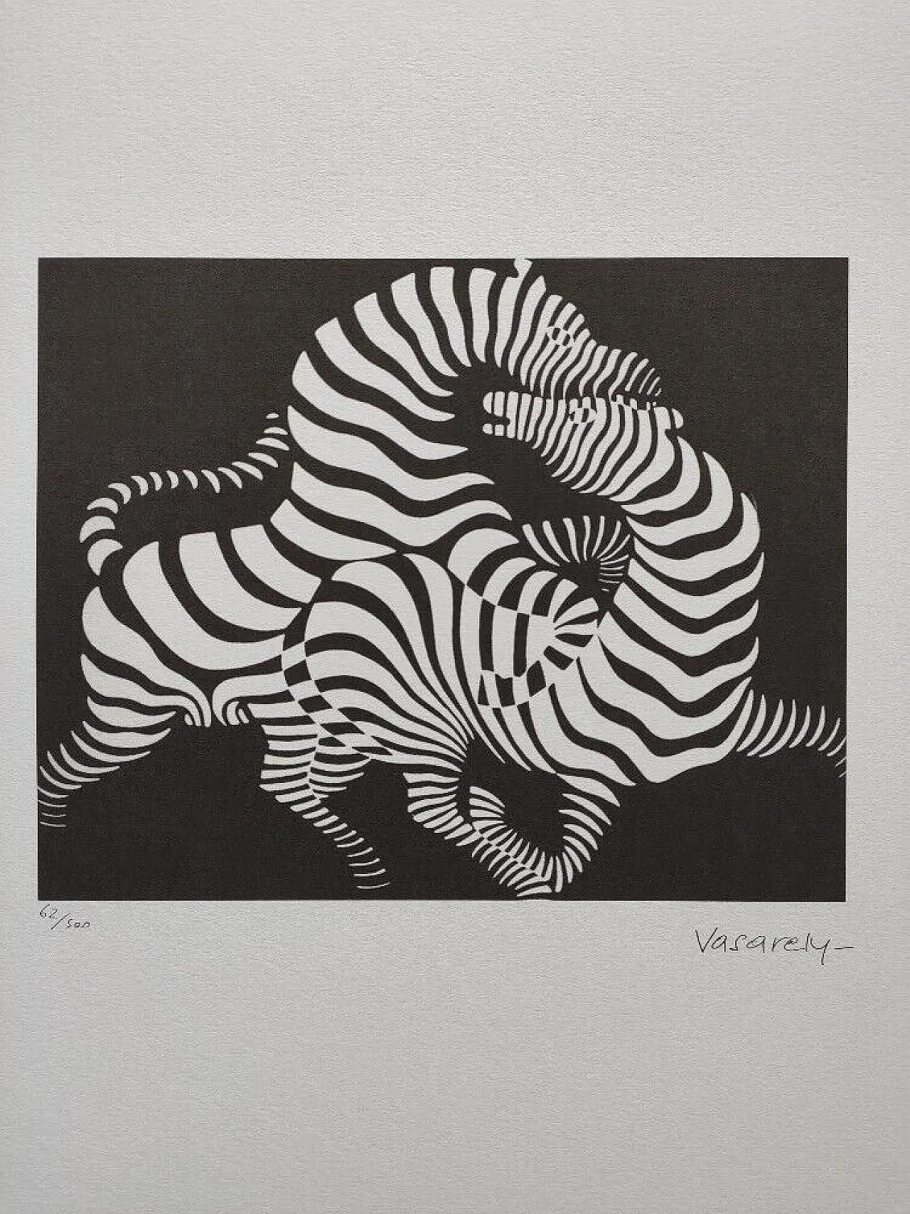 Zebre giocose di Victor Vasarely, '900 2