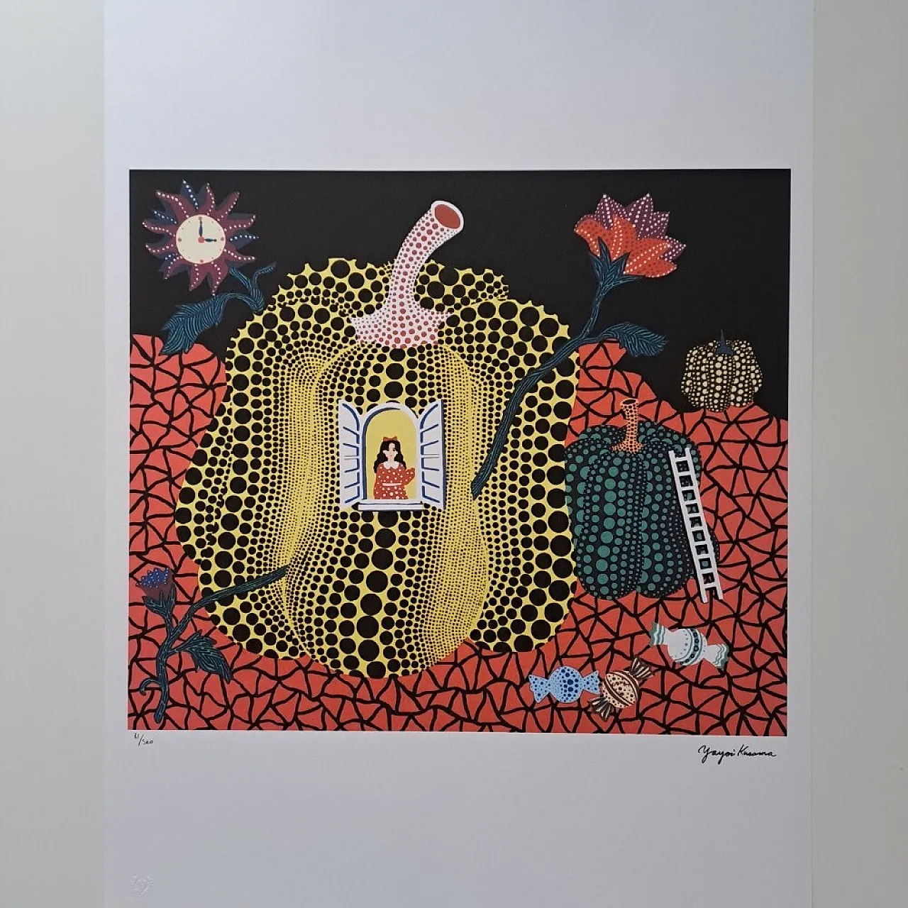 Zucca di Yayoi Kusama, fine '900 1