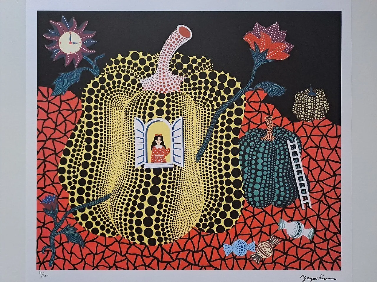 Zucca di Yayoi Kusama, fine '900 3
