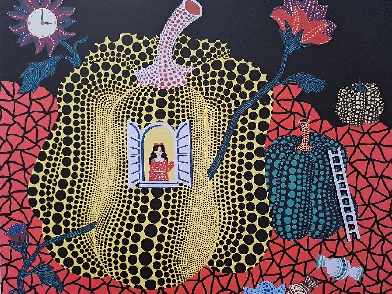 Zucca di Yayoi Kusama, fine '900 4