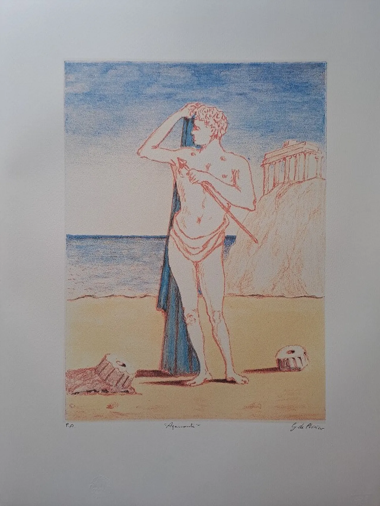 Agamonte di Giorgio De Chirico, '900 1