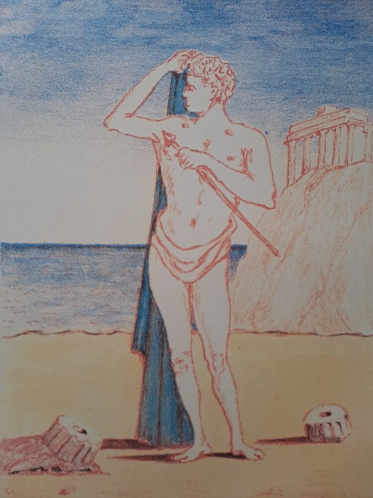 Agamonte di Giorgio De Chirico, '900 3