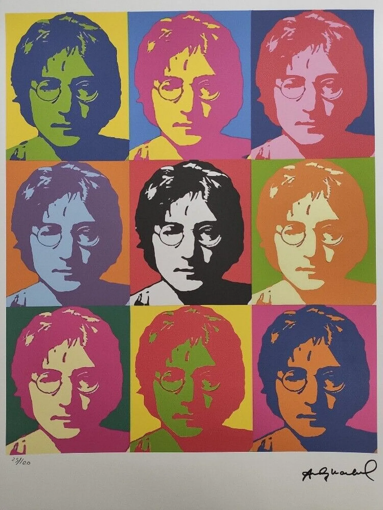John Lennon di Andy Warhol, fine '900 1