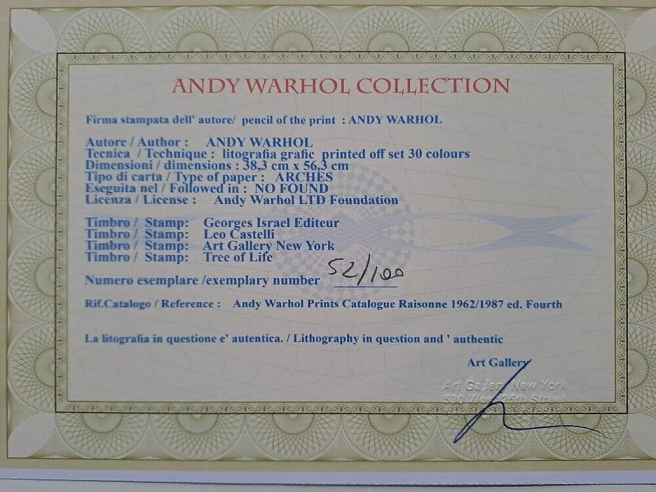 Mickey Mouse by Andy Warhol, lithograph, 20th century 3