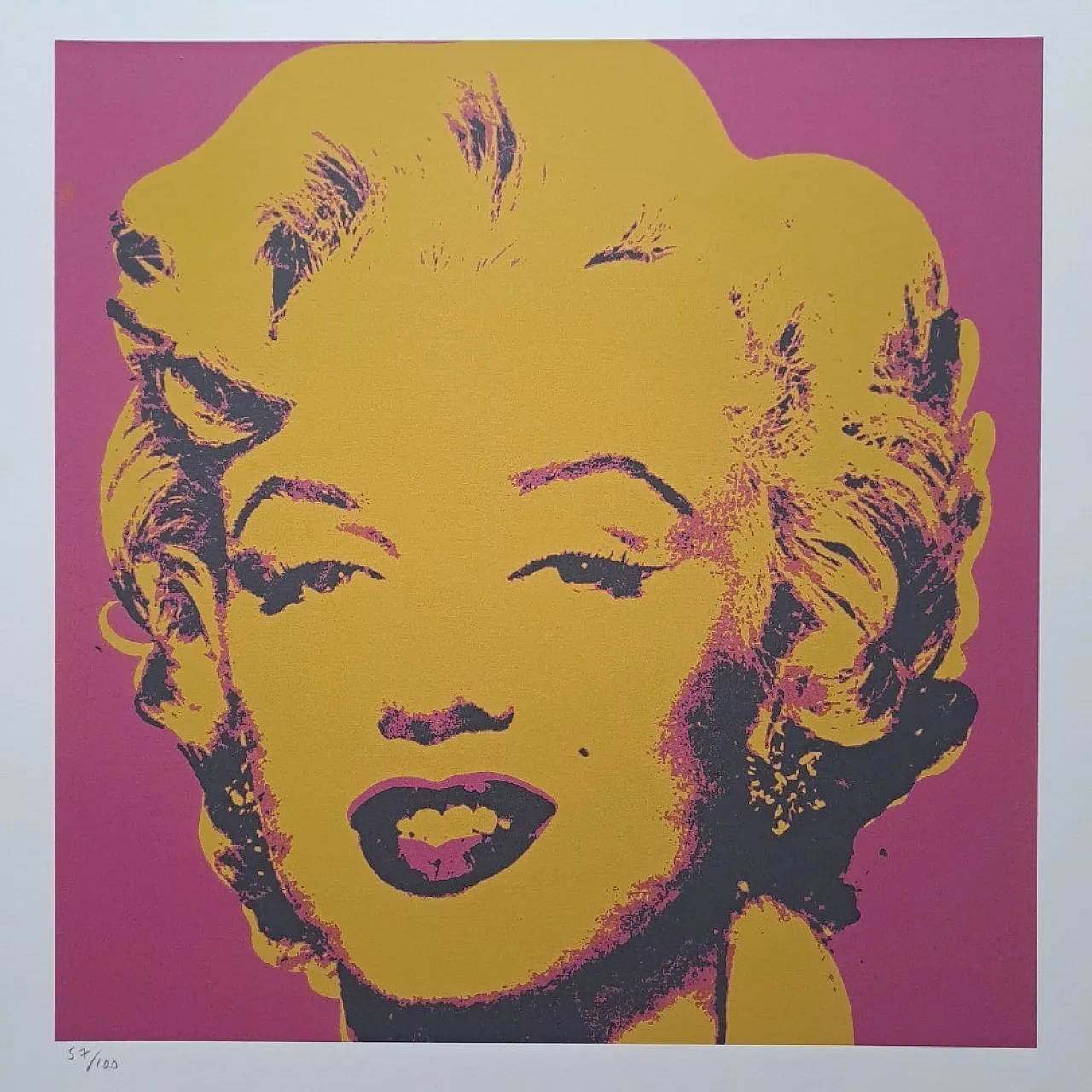 Marilyn Monroe byAndy Warhol, lithograph, 20th century 3