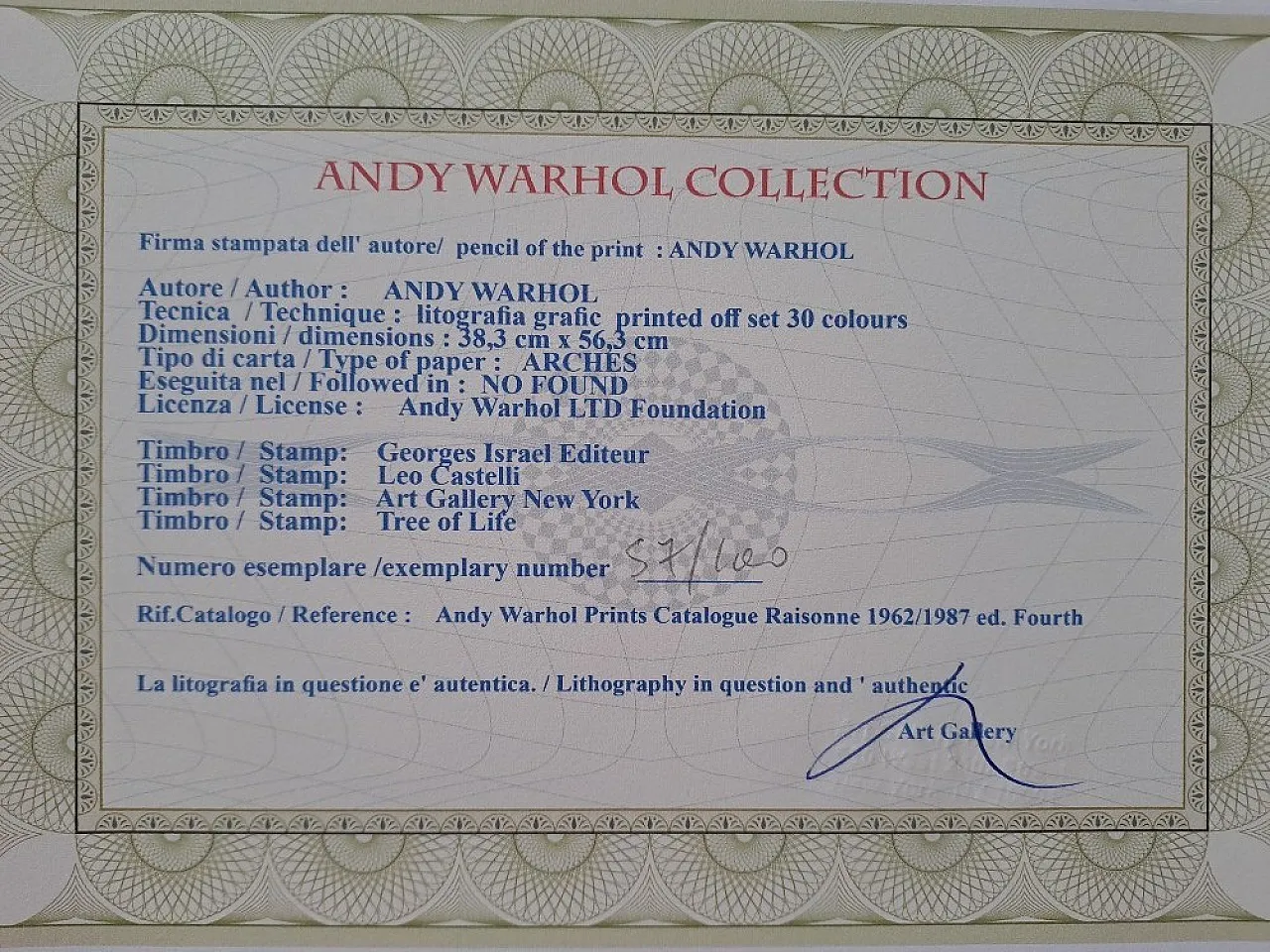 Marilyn Monroe byAndy Warhol, lithograph, 20th century 5