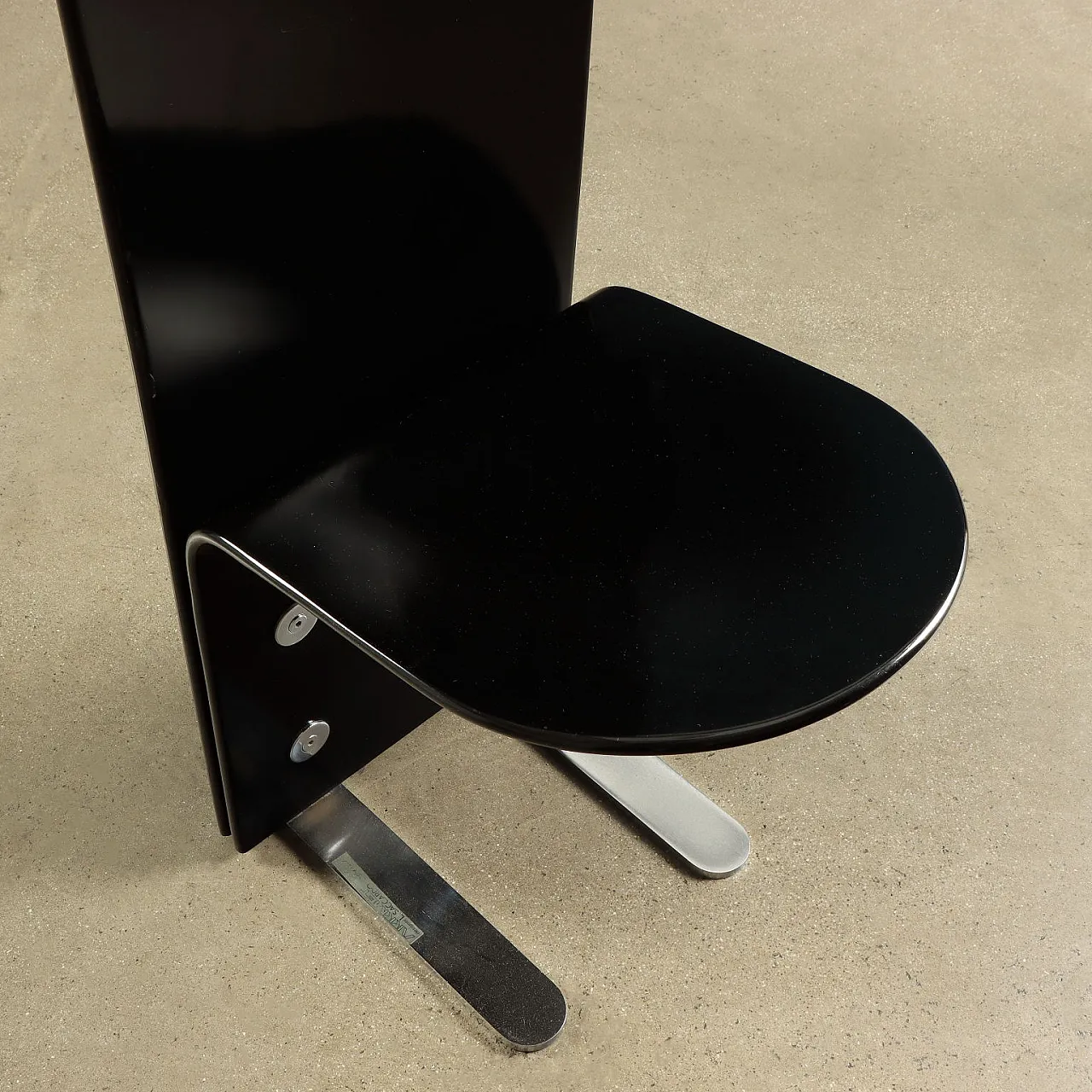 6 Pellicano chairs by Luigi Saccardo for Arrmet, 1980s 5