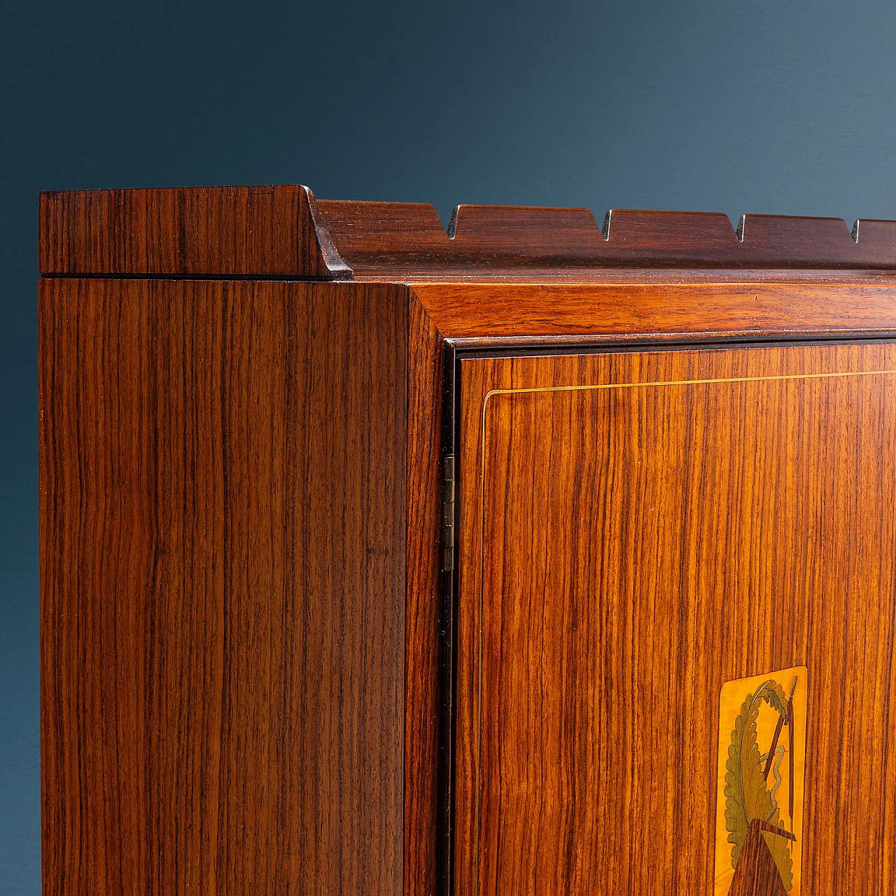 Mobile ribalta in legno, anni '50 5