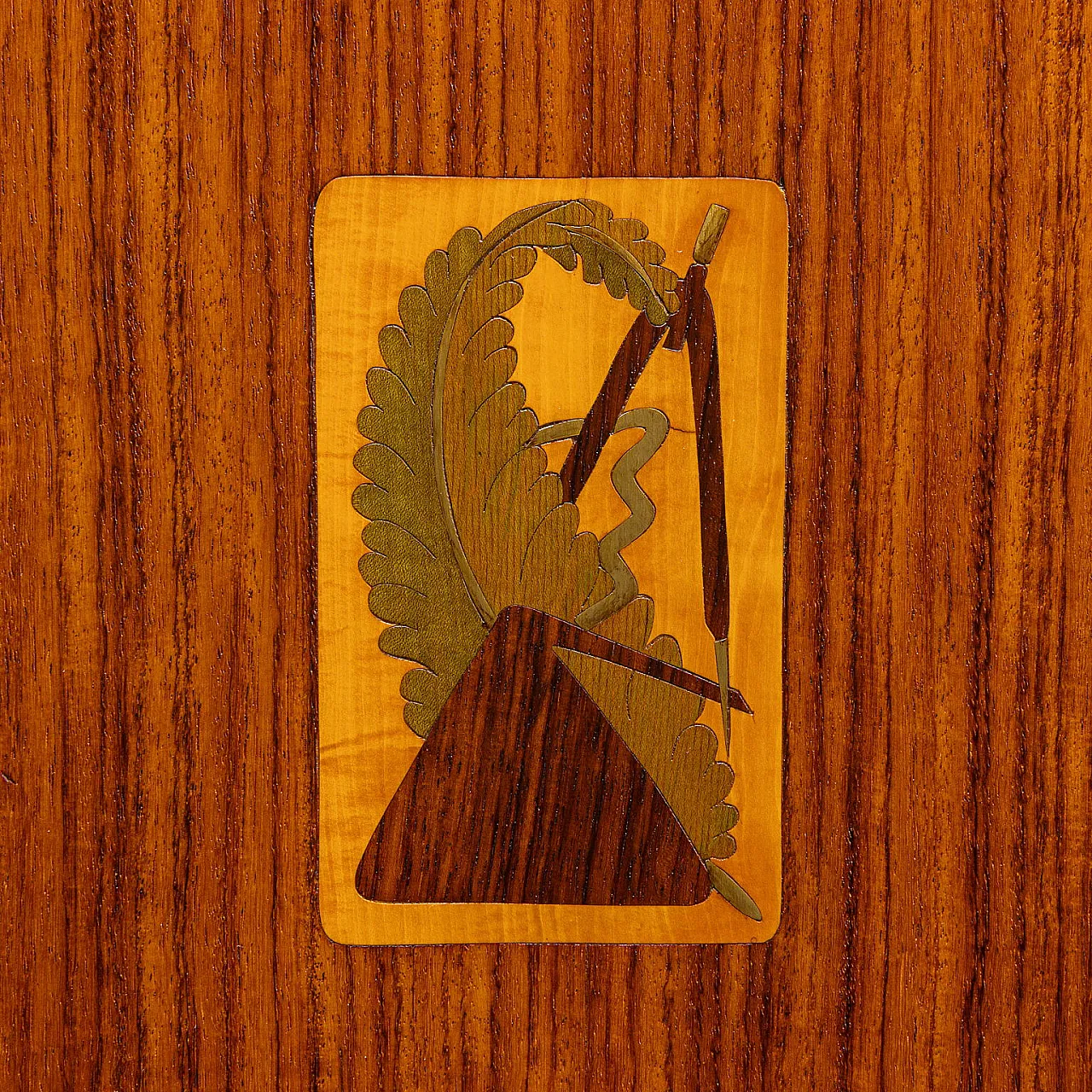 Mobile ribalta in legno, anni '50 6