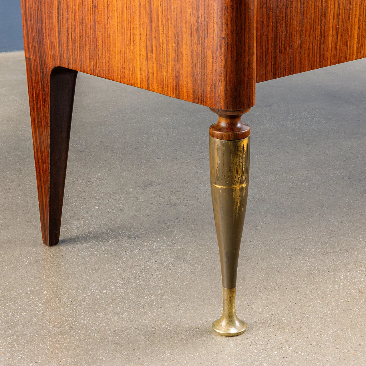 Mobile ribalta in legno, anni '50 10