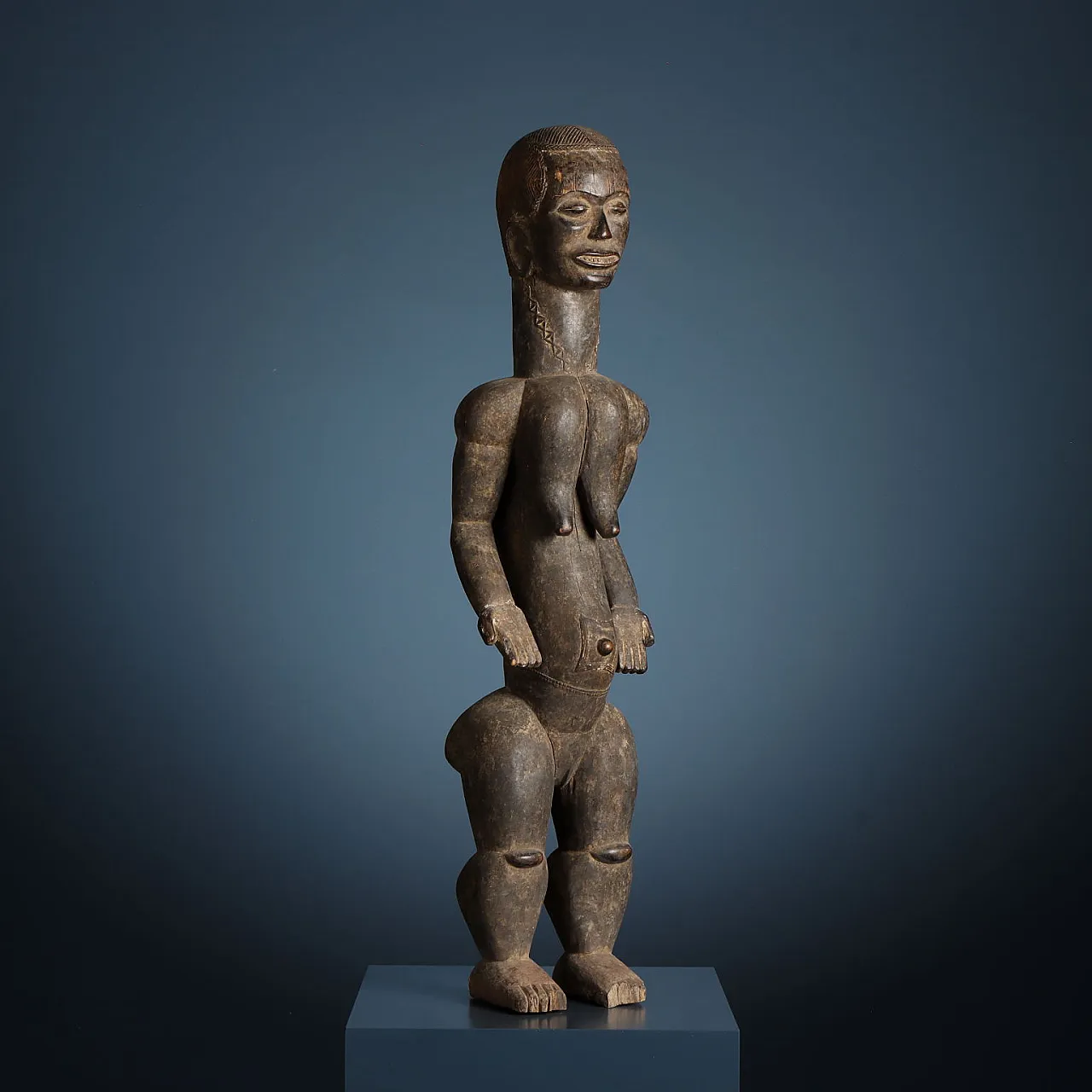 Wooden “Kolé” ancestor, 20th century 1