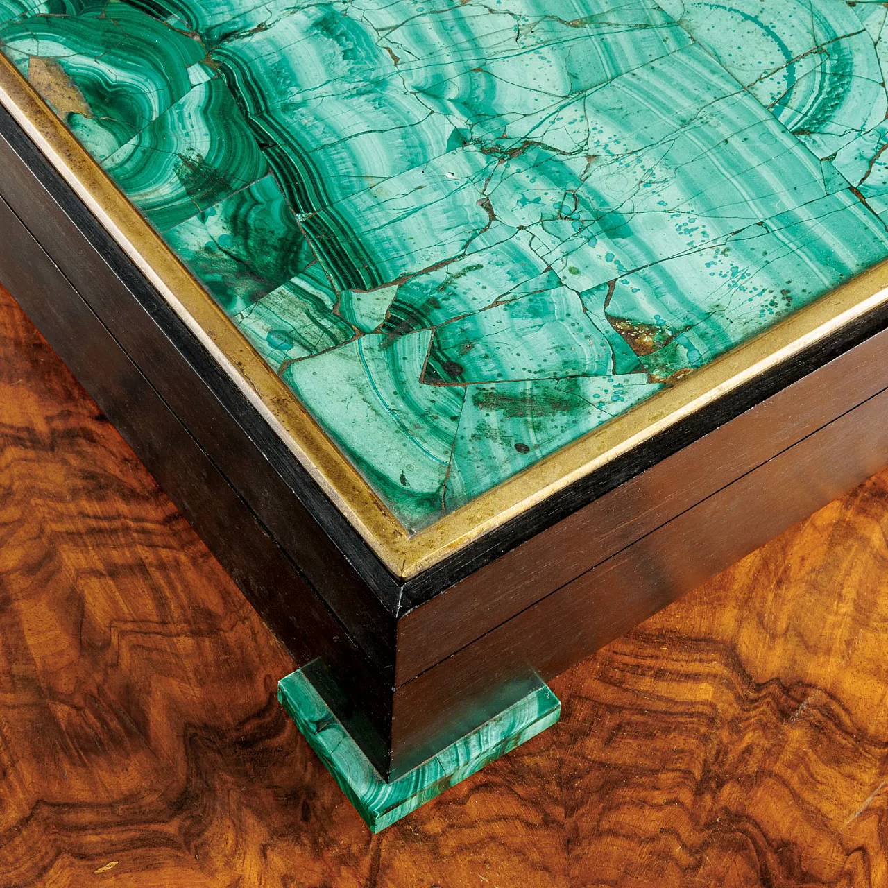 Cassetta porta documenti in legno, fine '800 4