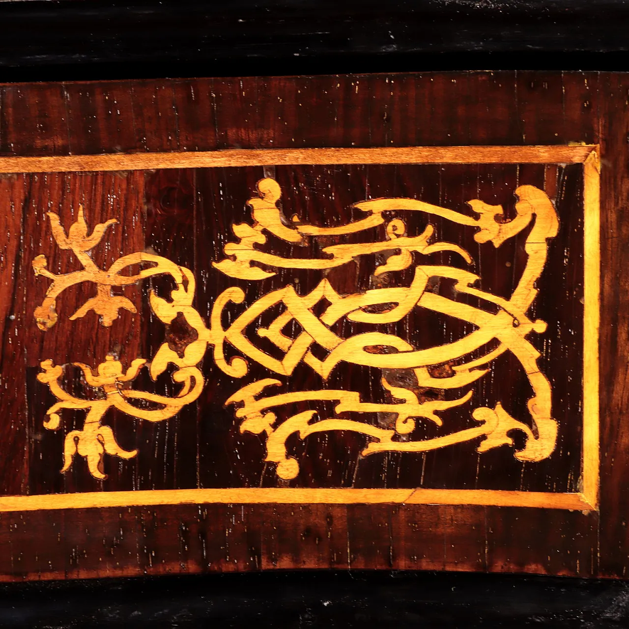 Cassettone a ribalta, fine '700 4