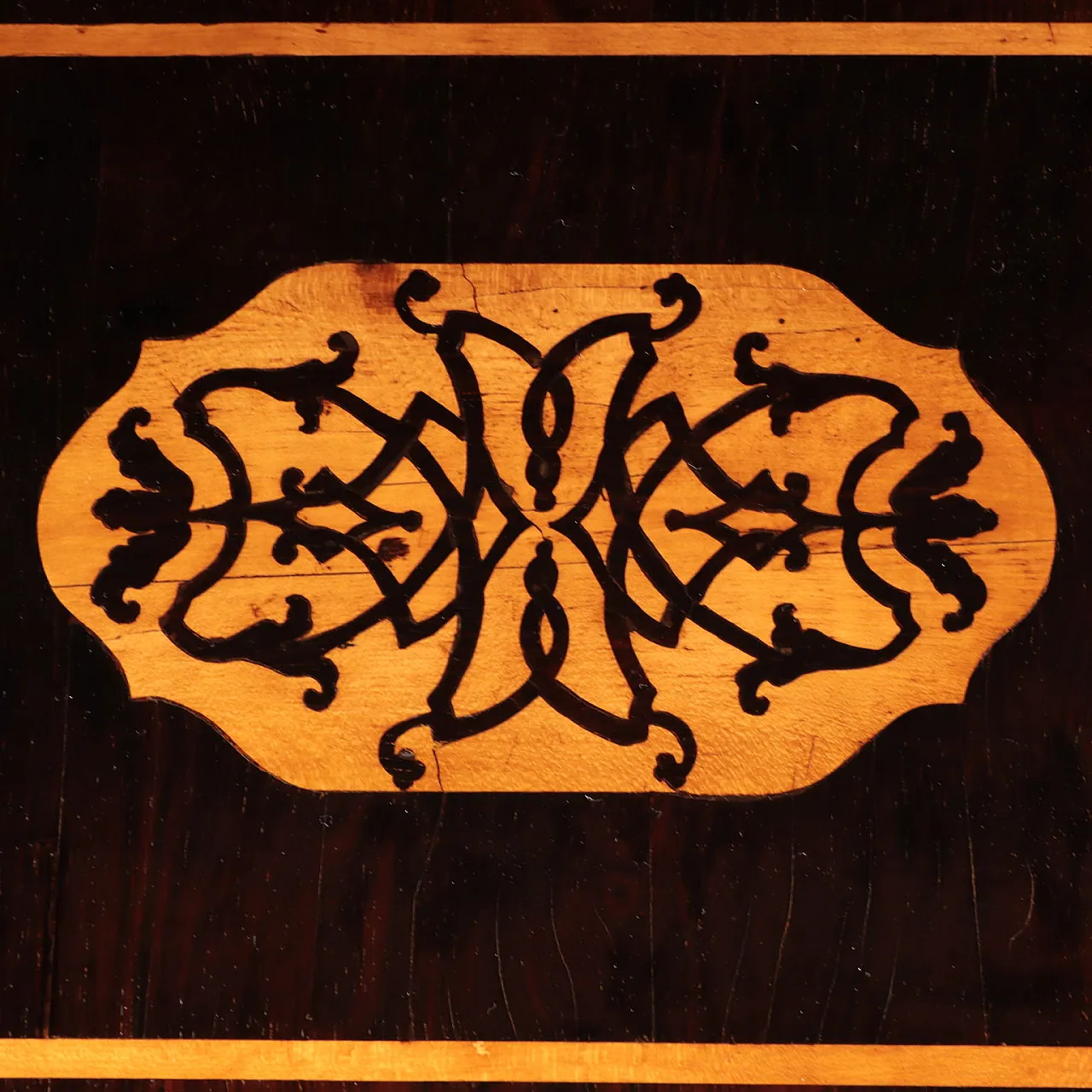 Cassettone a ribalta, fine '700 8