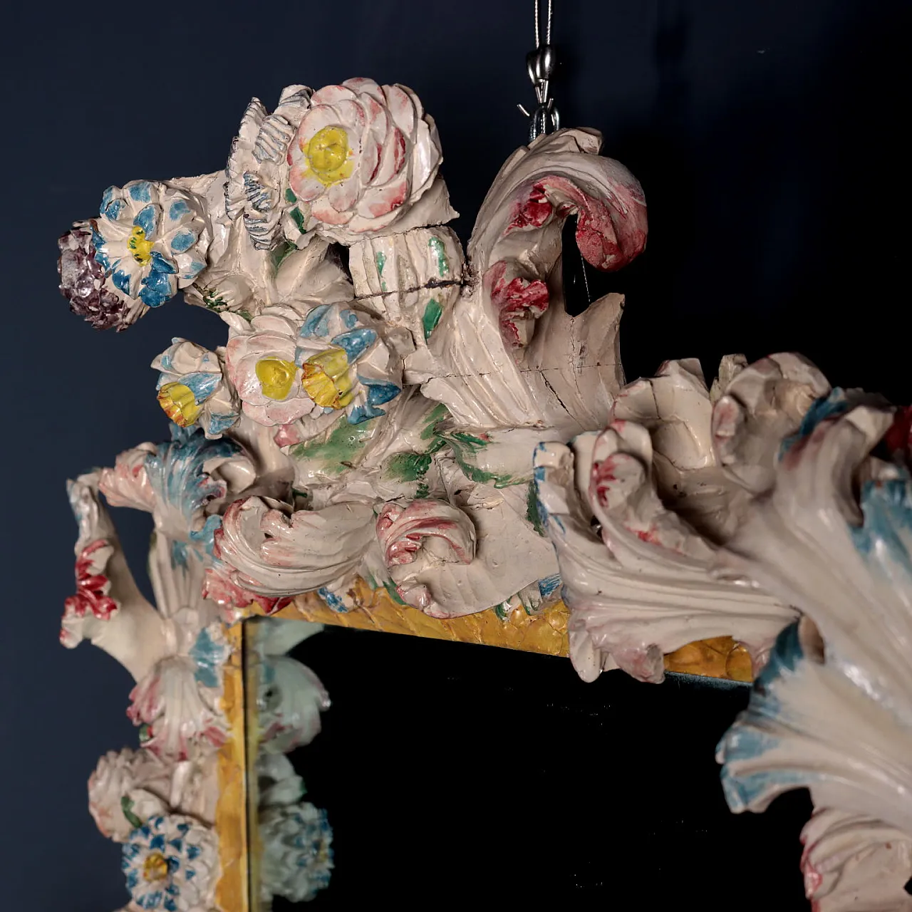 Lacquered frame, late 18th century 6