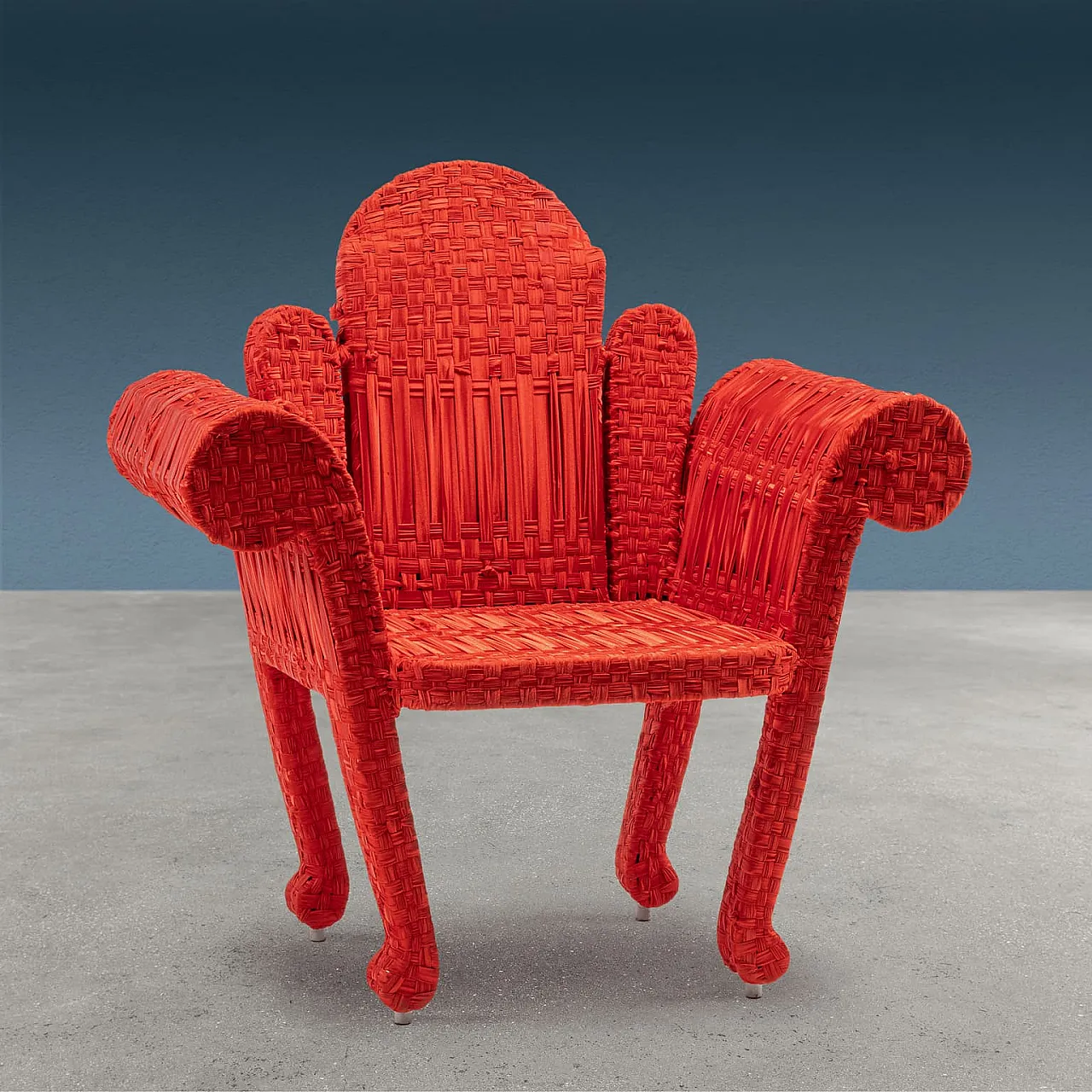 Poltrona Tre Schienali di Anacleto Spazzapan, anni 2000 1