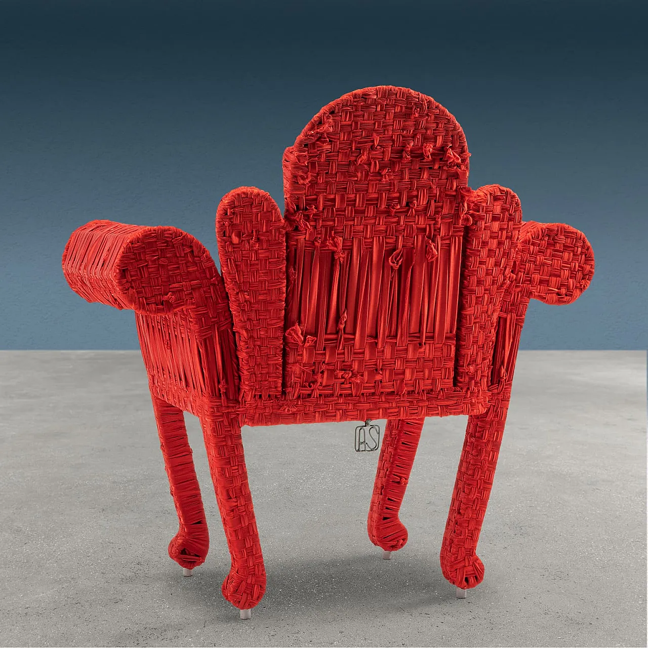 Poltrona Tre Schienali di Anacleto Spazzapan, anni 2000 4