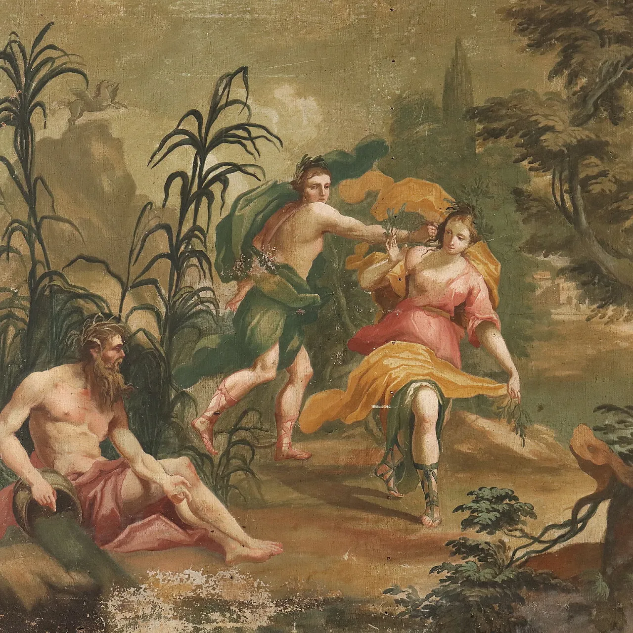 Dipinto Apollo e Dafne, '700 4