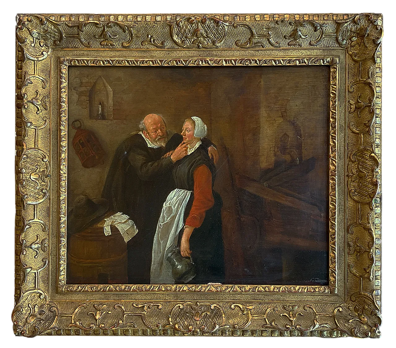 Il Vecchio e la Servitrice di David Teniers il Giovane, '600 8