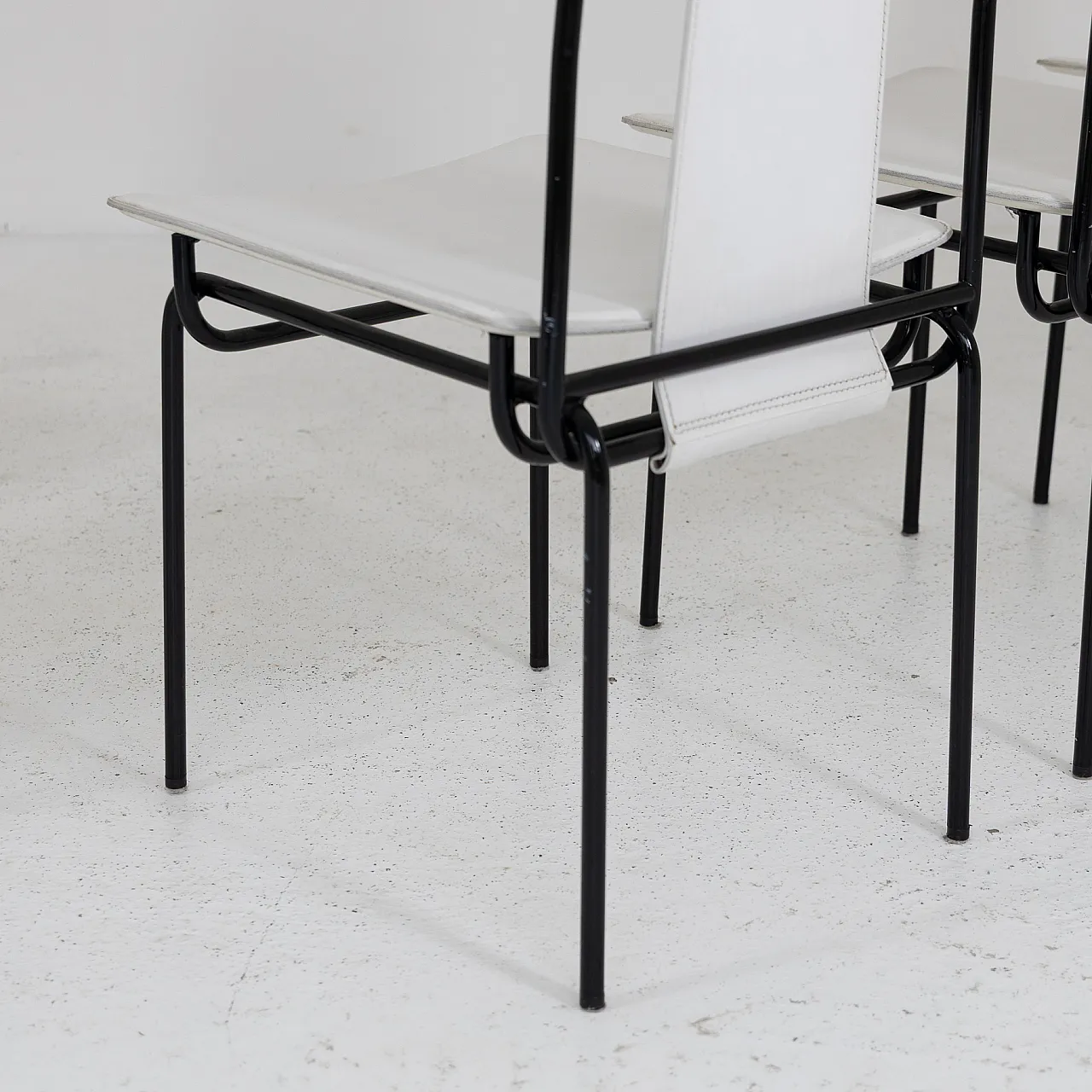 6 Chairs by Adalberto Dal Lago for Misura Emme, 1970s 7