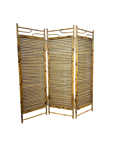 Paravento in bambù, fine '900
