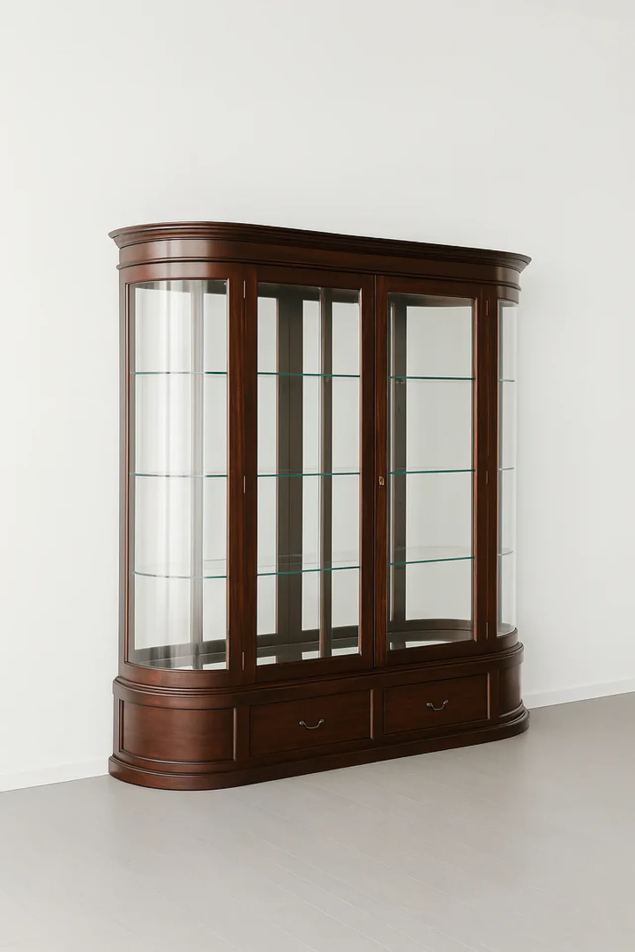 Mahogony display cabinet, '900 1